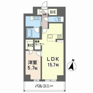 BioNa【0803号室】の間取り