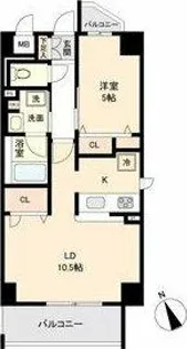 アトリエール【3階】の間取り