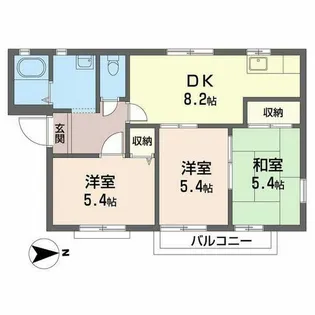 パークコート【1階】の間取り