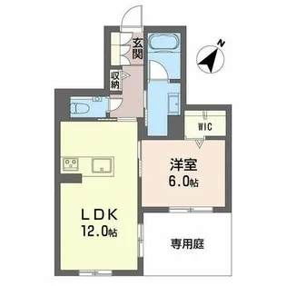 アーデルドルフ一社【0102号室】の間取り