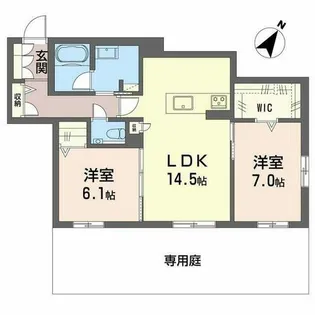 アーデルドルフ一社【0103号室】の間取り