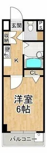 メゾン学園【4階】の間取り
