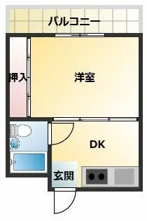 ミヤコビル【4階】の間取り