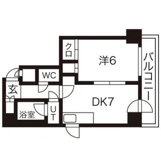 パピリオ【401号室】の間取り