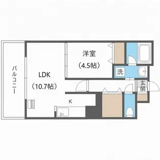 JP noie 円山表参道【4階】の間取り