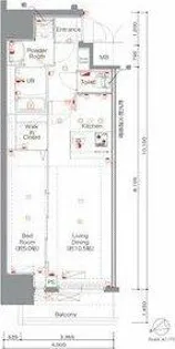 MAXIV名古屋上前津【3階】の間取り