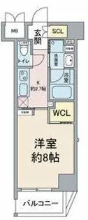 BLESTON COURT MIZUHOUNDOJOHIGASHI【5階】の間取り