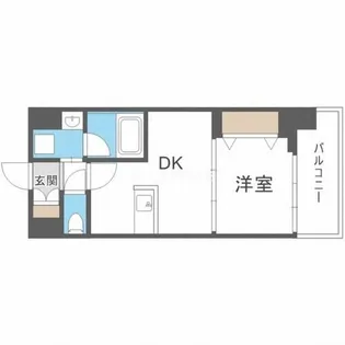 ヴィーナス今里【10階】の間取り