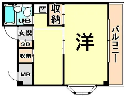 プレアール大物駅前【2階】の間取り