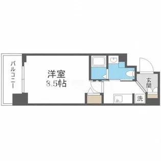 ファーストフィオーレ京橋イースト【5階】の間取り