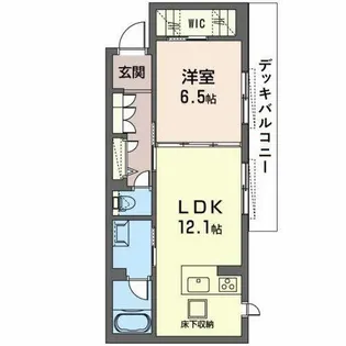 ヴィラフォーレ【0105号室】の間取り