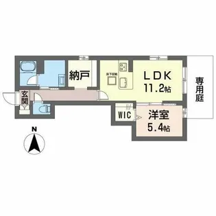 ShaMaison relafort【0102号室】の間取り