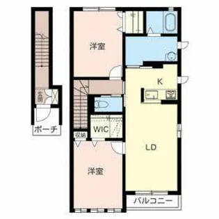 シャーメゾン ゴッホ【0202号室】の間取り