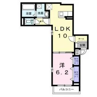シャイン2【3階】の間取り