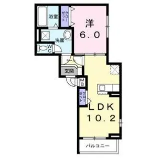 シャイン2【3階】の間取り
