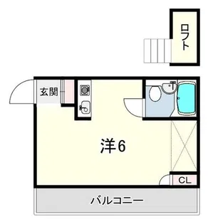 サンパレス21東園田2【2階】の間取り