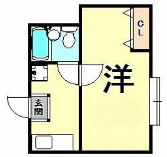 ベル今津【3階】の間取り