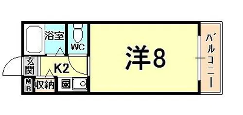 エトール6【1階】の間取り