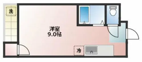 平成ビル【405号室】の間取り