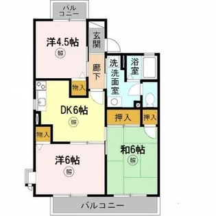 兵庫県神戸市垂水区福田3丁目【アパート】の間取り
