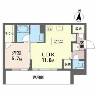 プレシャスレジデンス丸の内【0101号室】の間取り