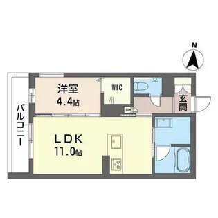 プレシャスレジデンス丸の内【0402号室】の間取り