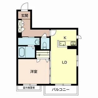 シャーメゾン菅原【0202号室】の間取り