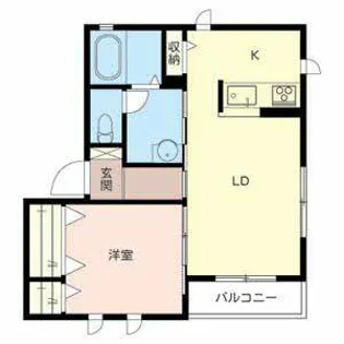 IKメゾン(B)【2階】の間取り
