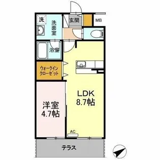 四季荘【3階】の間取り