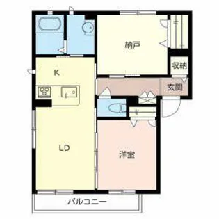 シャーメゾン新北野【0301号室】の間取り