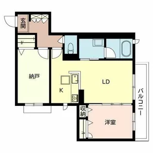 レジェンド太秦【0203号室】の間取り