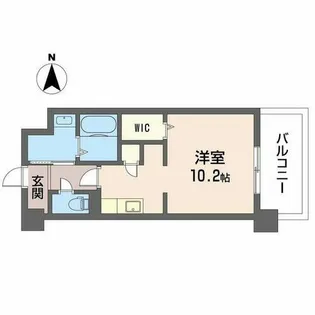 CanalCourtKOBE【0204号室】の間取り