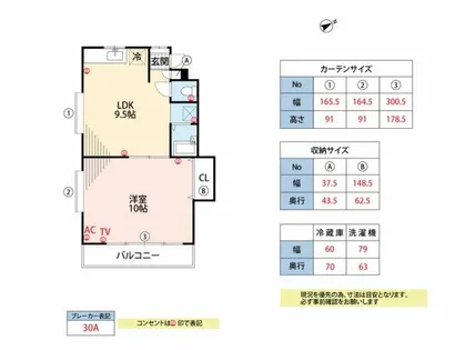 シャロム国分【201号室】の間取り