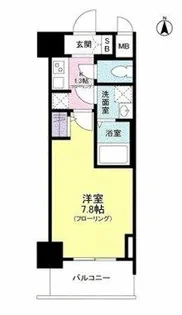 S-RESIDENCE野江【3階】の間取り