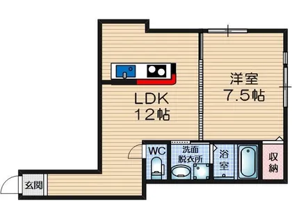 RIHITO正雀駅前【4階】の間取り