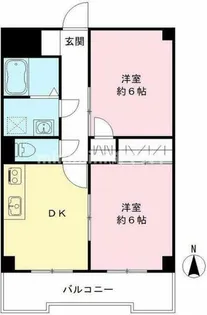 メゾンマリーネ【4階】の間取り