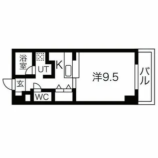 グリーンパーク新瑞【5階】の間取り