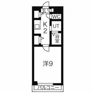 NVS(ニワヴィレッジセカンド)【310号室】の間取り