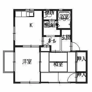 シャーメゾン山中【0202号室】の間取り
