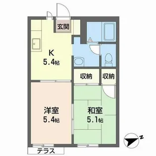 レックスパレス【0103号室】の間取り