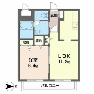 プラン・ラノII【1階】の間取り