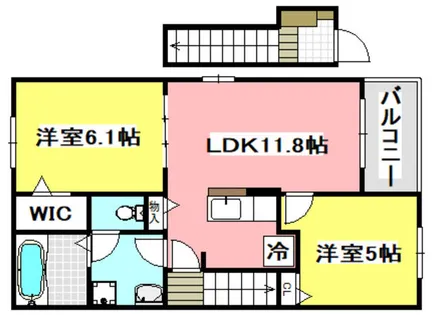 Sallier【2階】の間取り