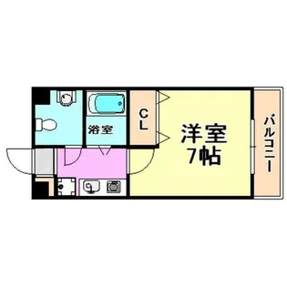 オズコート神戸本山【2階】の間取り