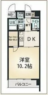 ソフィア八田【5階】の間取り