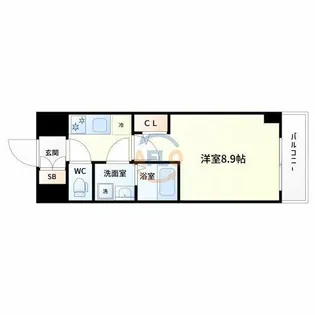 ファーストフィオーレ北大阪リアン【13階】の間取り