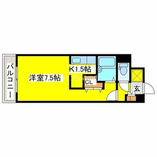 イーストフェアリー【2階】の間取り