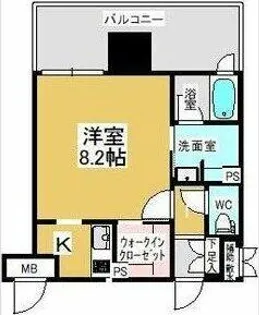 エスペランサ葵【9階】の間取り