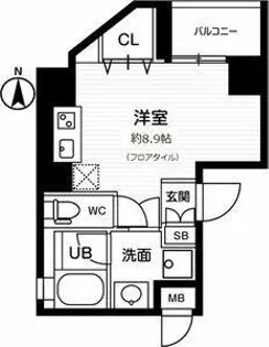 AVANTI johoku【8階】の間取り