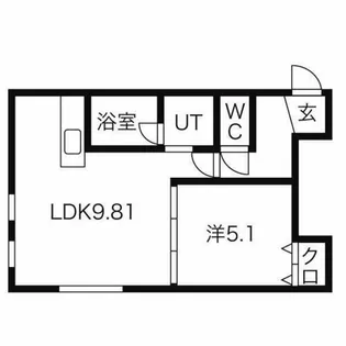 サンヴェール31【3階】の間取り