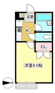 メゾン川口【103号室】の間取り